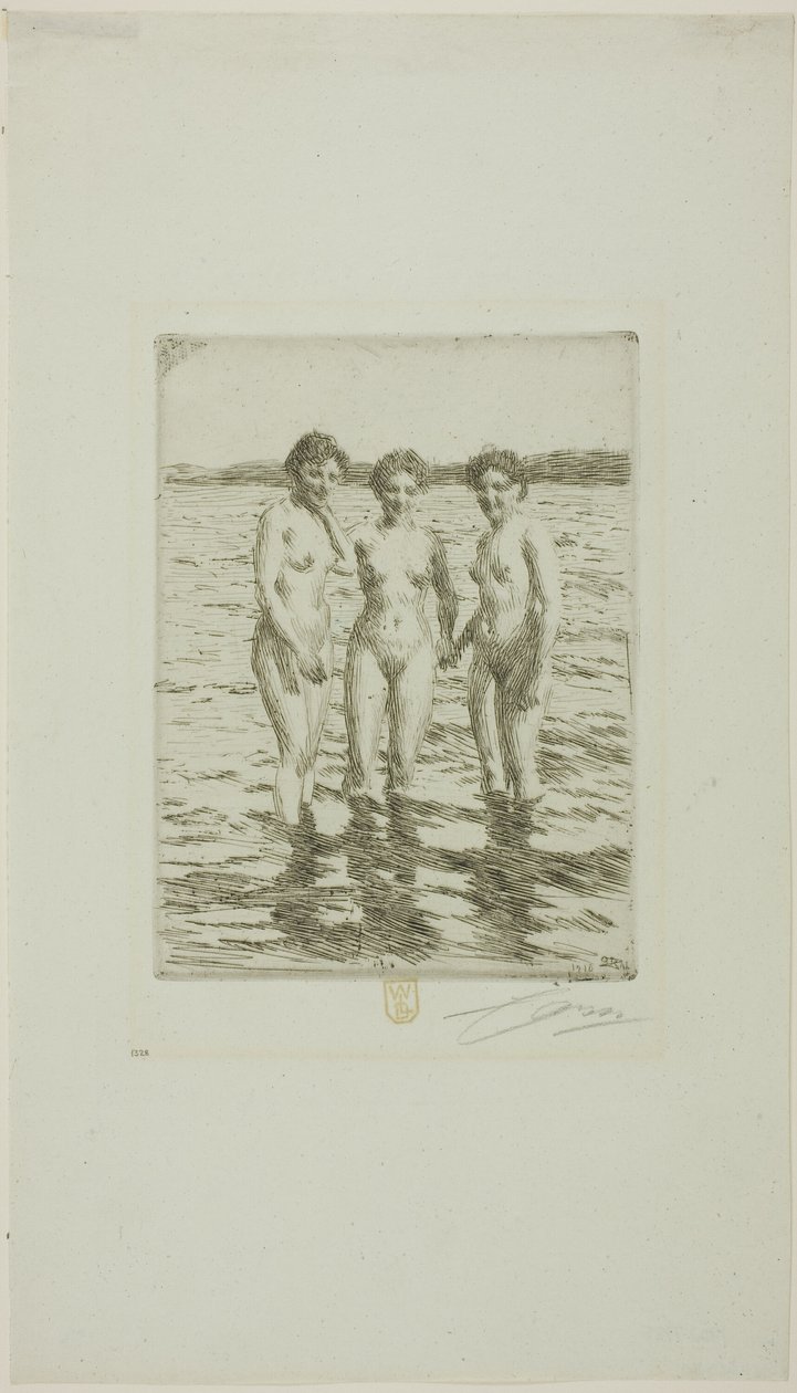 De Drie Gratiën door Anders Leonard Zorn