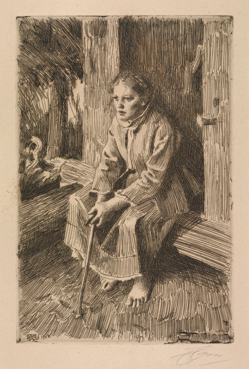 Vallkulla door Anders Leonard Zorn