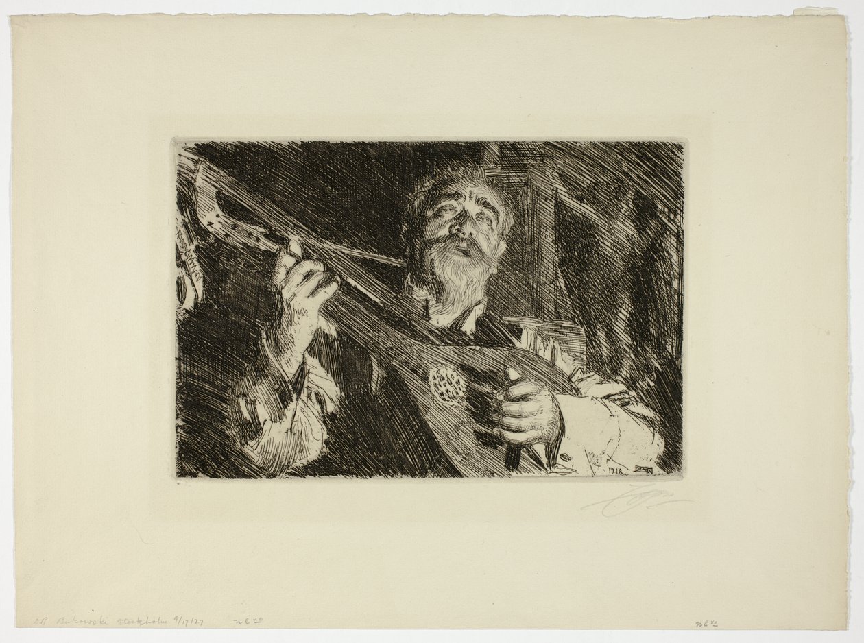 Vicke door Anders Leonard Zorn