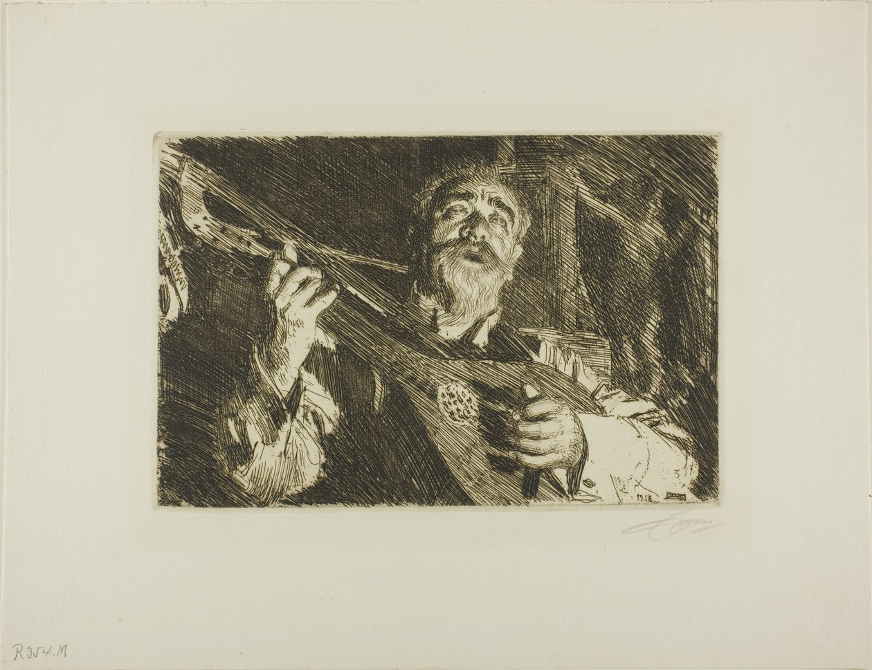 Vicke door Anders Leonard Zorn