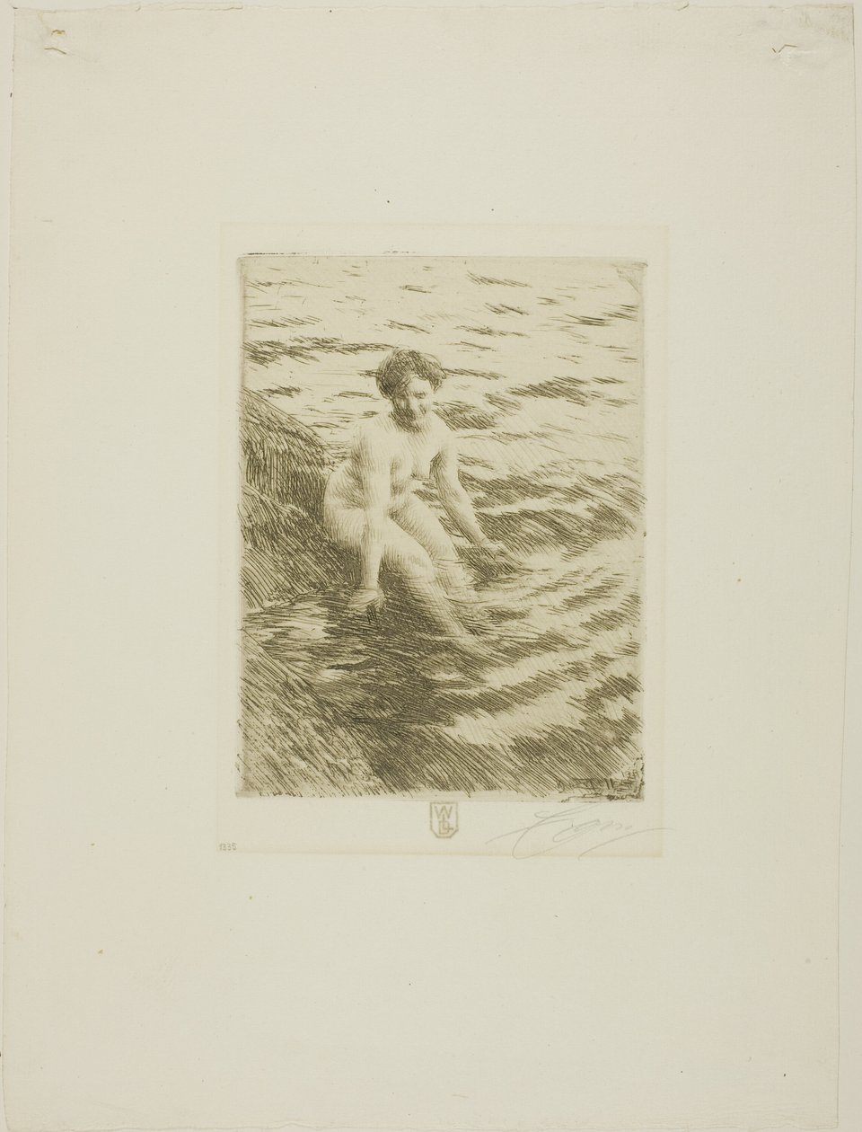 Nat door Anders Leonard Zorn