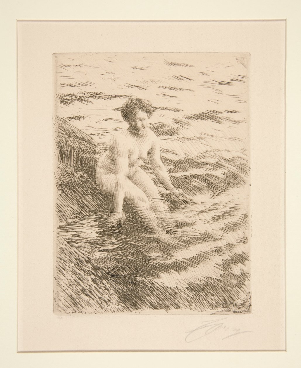 Nat door Anders Leonard Zorn