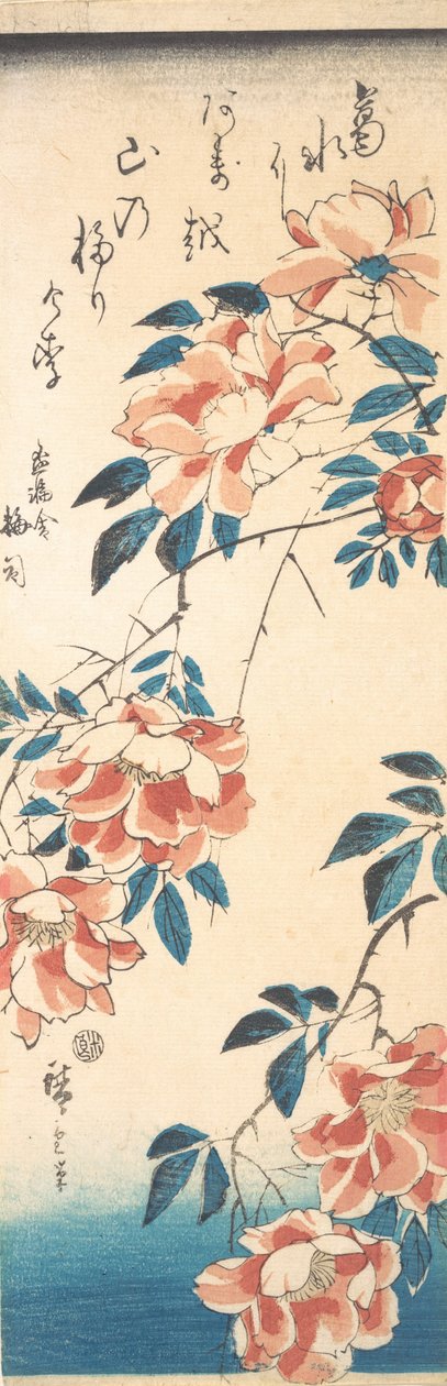 Roos door Ando Hiroshige