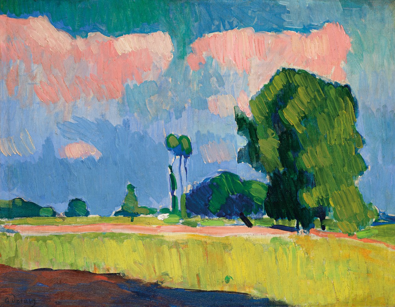 Rond Chatou door Andre Derain