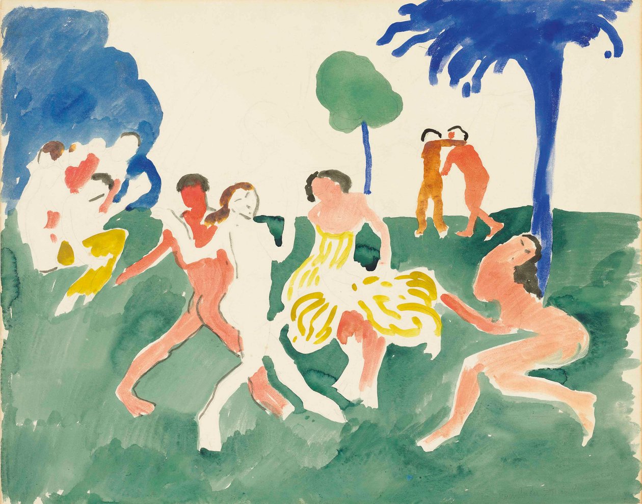 La gavotte door Andre Derain