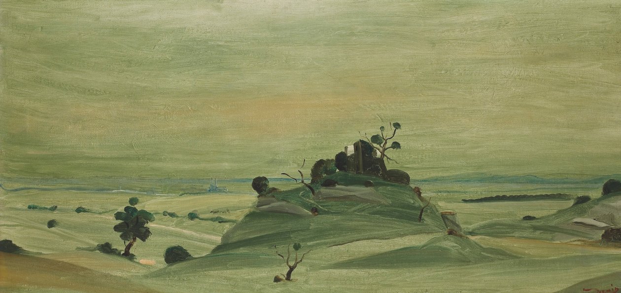 Landschap van de Provence door Andre Derain