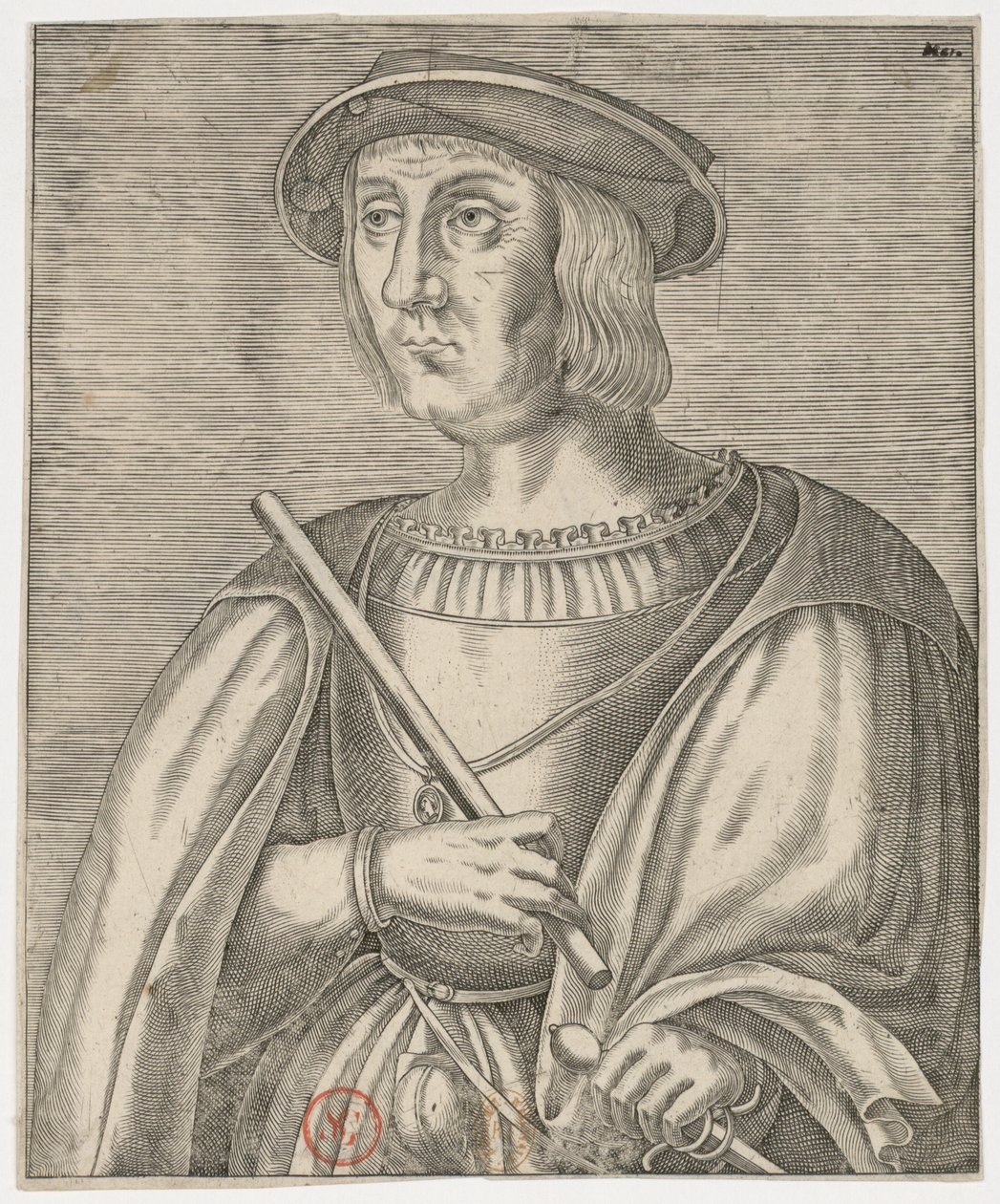 Jacques de Chabannes heer van la Palice door Andre Thevet