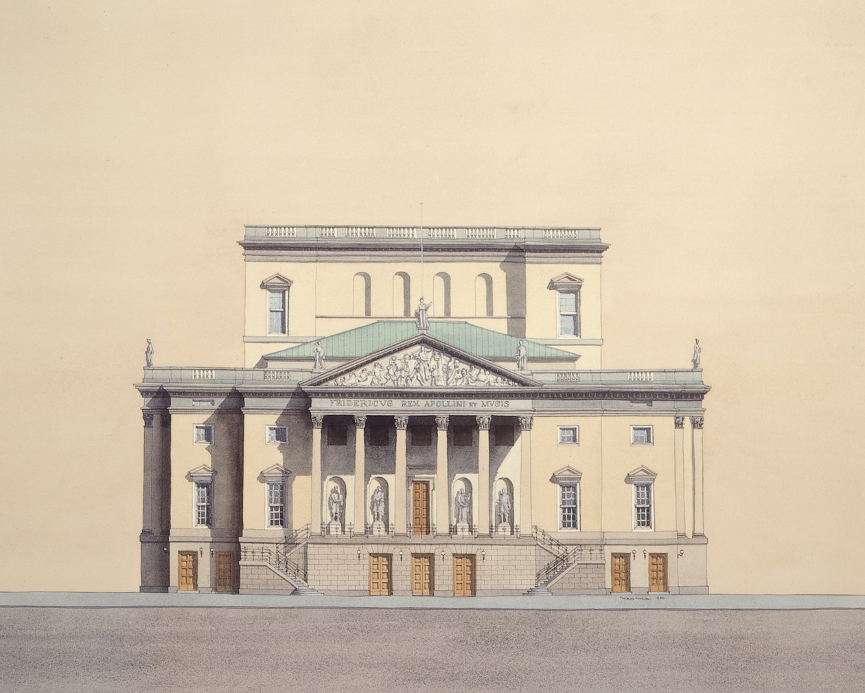 Duitse Staatsopera, Berlijn, Duitsland door Andras Kaldor