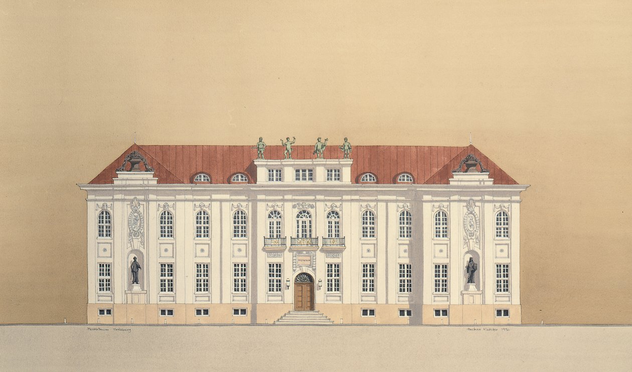 Mozarteum, Salzburg, Oostenrijk door Andras Kaldor