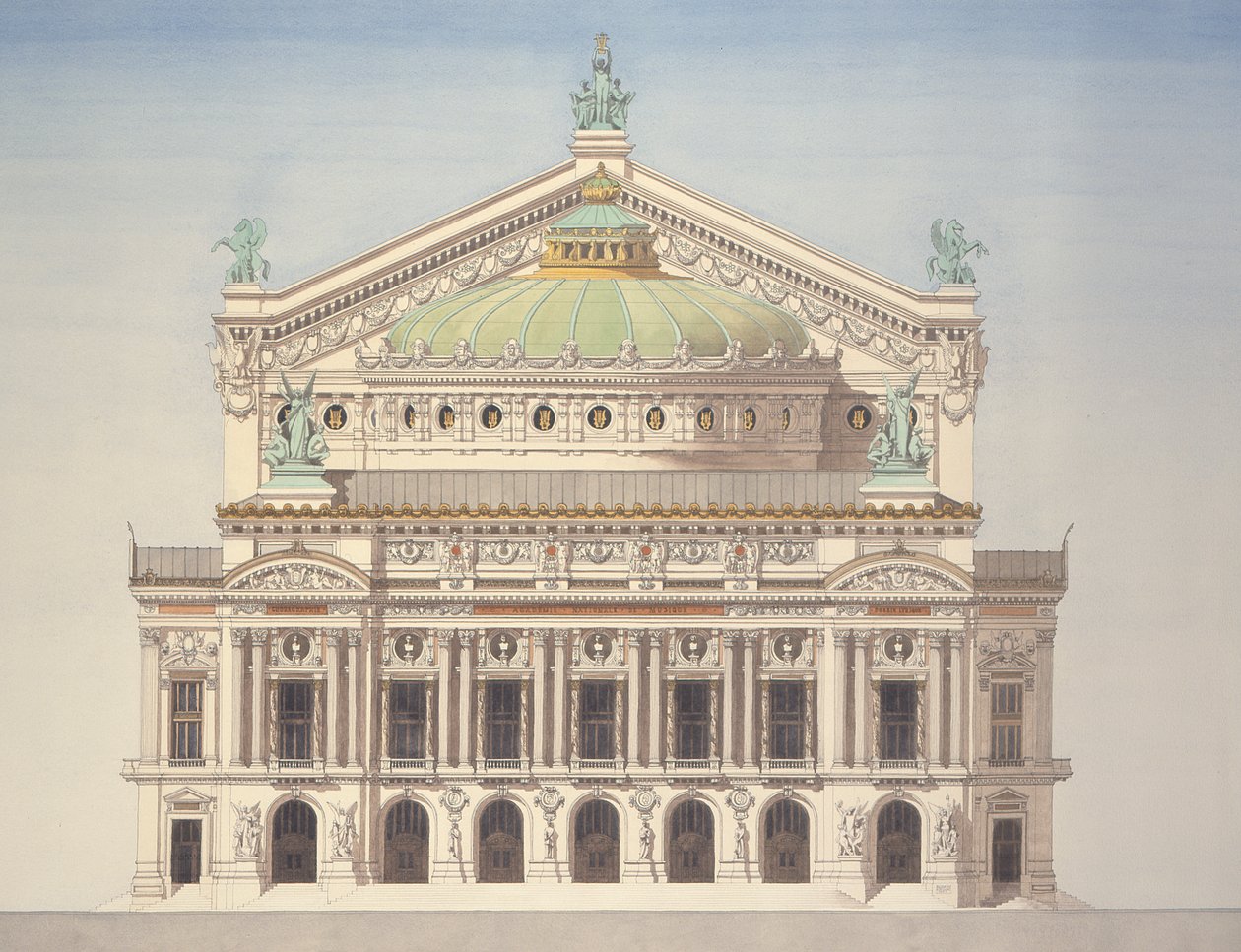 Opera Garnier door Andras Kaldor