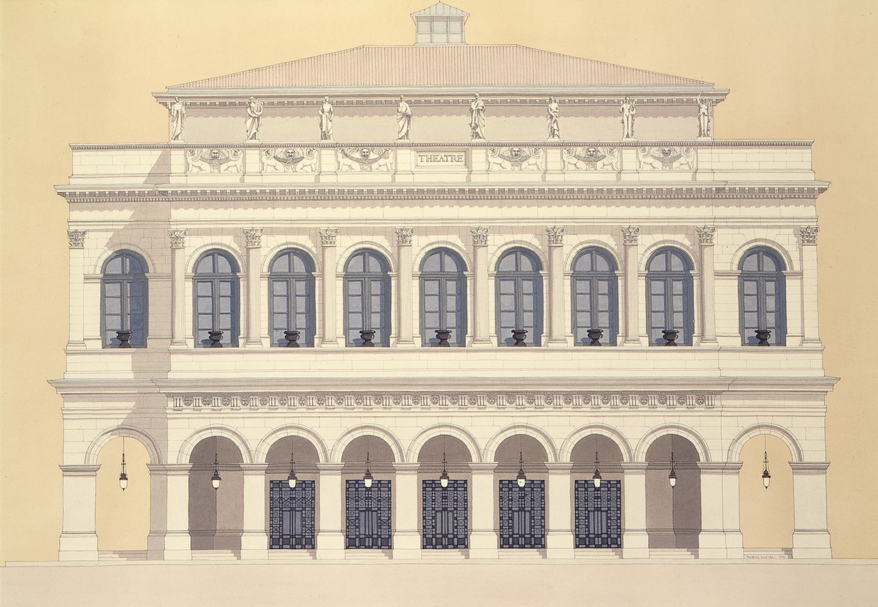Opera Lyon, Frankrijk door Andras Kaldor