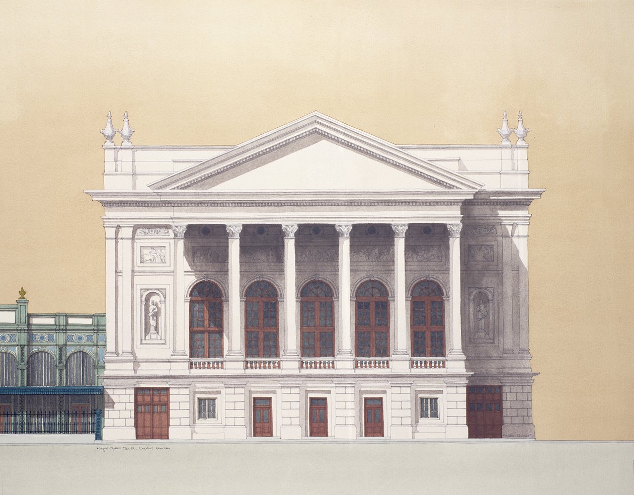 Royal Opera House, Londen door Andras Kaldor