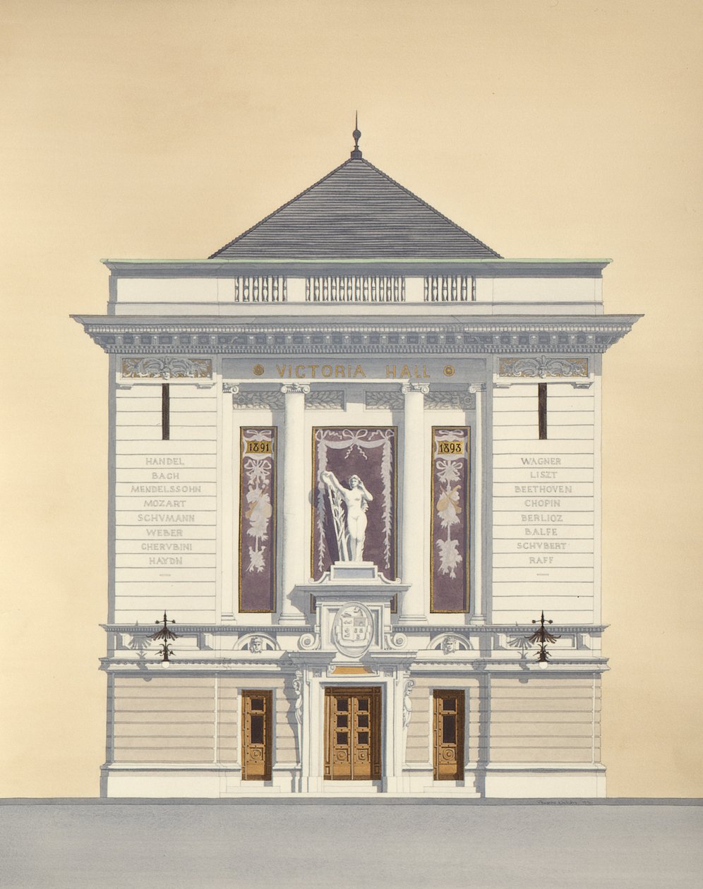 Victoria Hall door Andras Kaldor