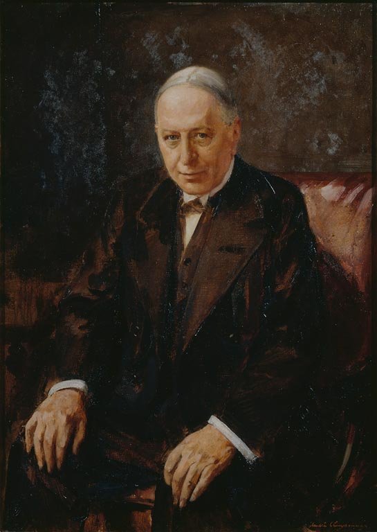 Portret van Robert Chalmers, 1e Baron Chalmers 1858-1938 door Andre Cluysenaar