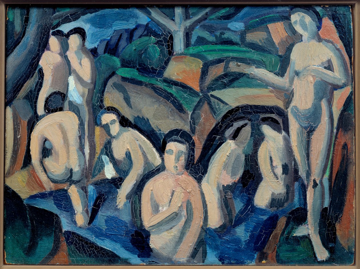 Badgasten door Andre Derain