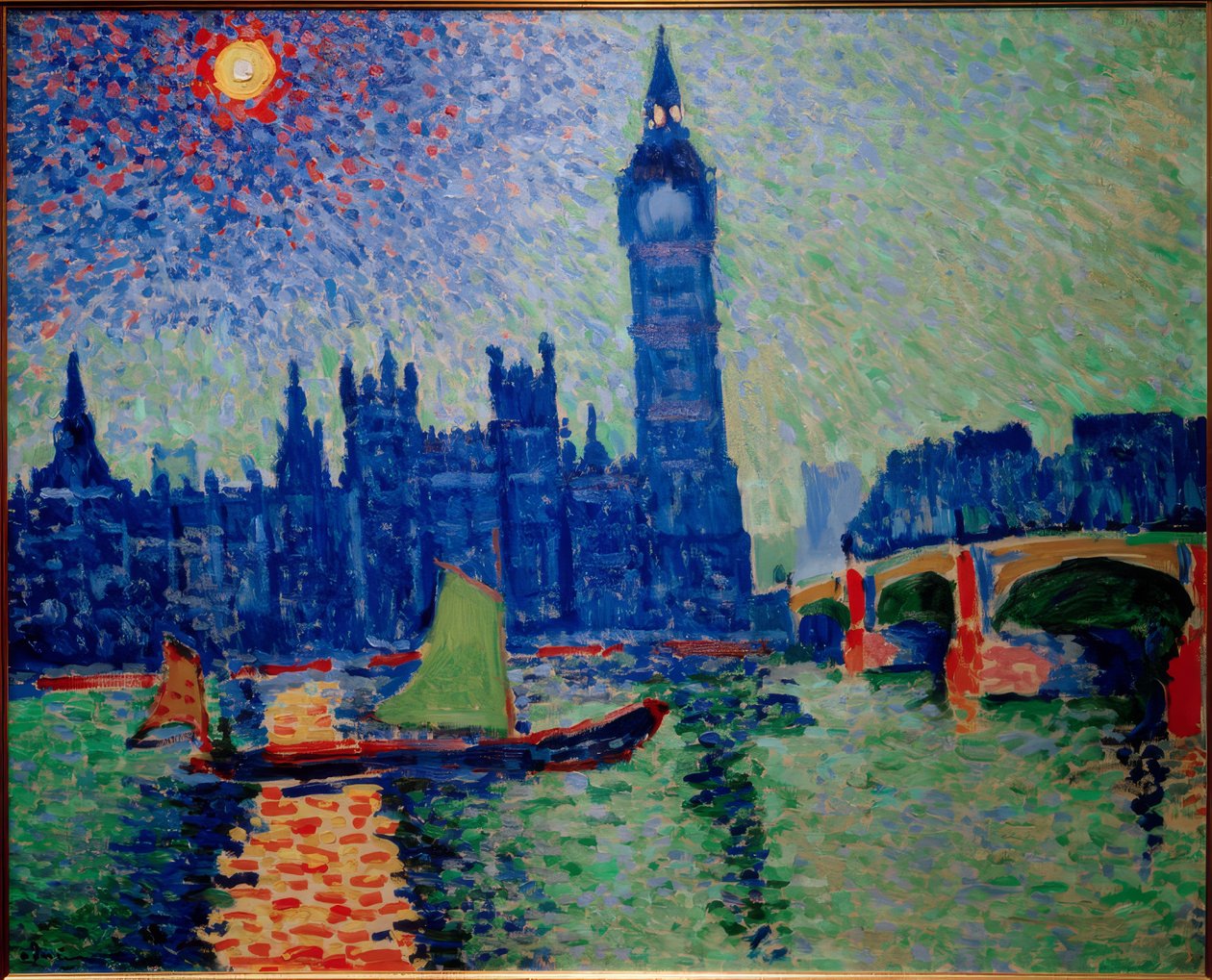 Big Ben door Andre Derain
