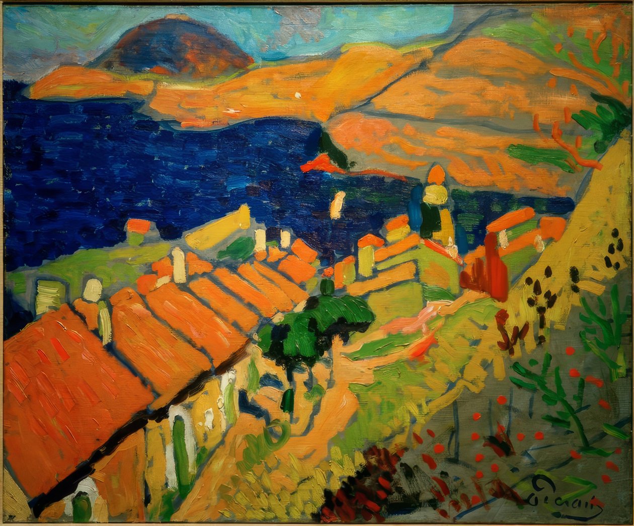 Collioure door Andre Derain