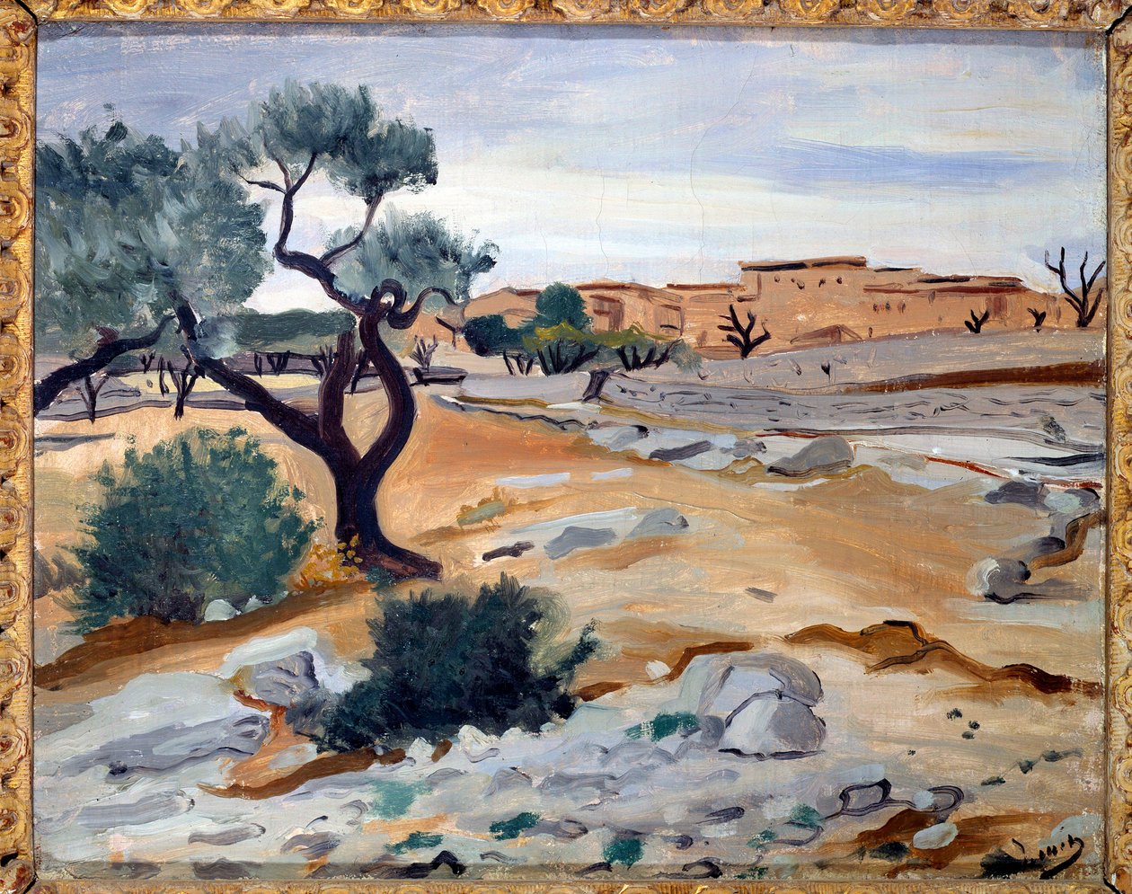 Landschap van de Provence door Andre Derain