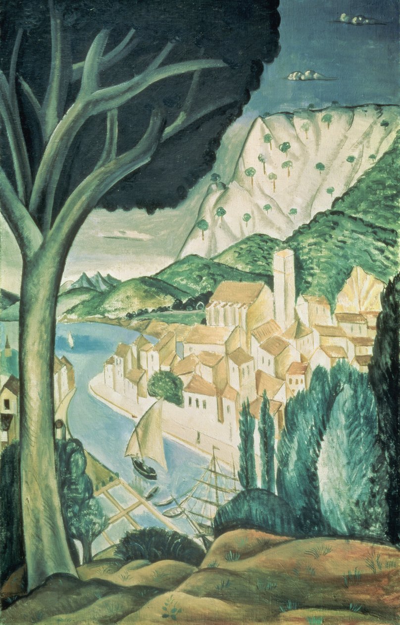 Martigues (Haven in de Provence) door Andre Derain