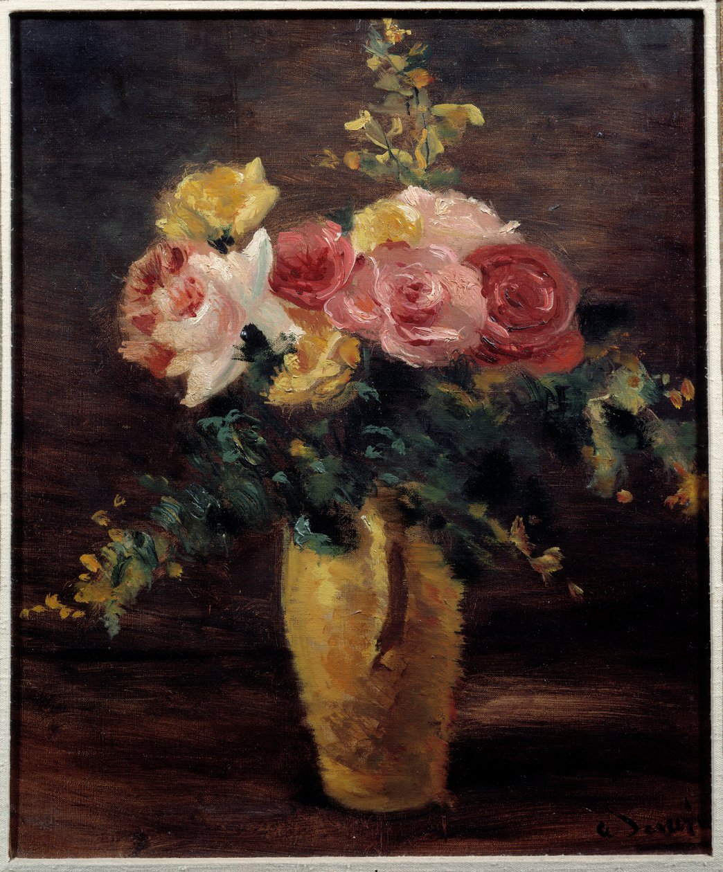 Rozen in een vaas door Andre Derain