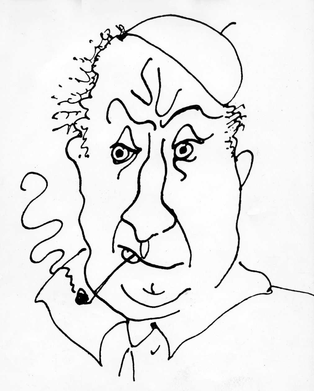 Zelfportret door Andre Derain