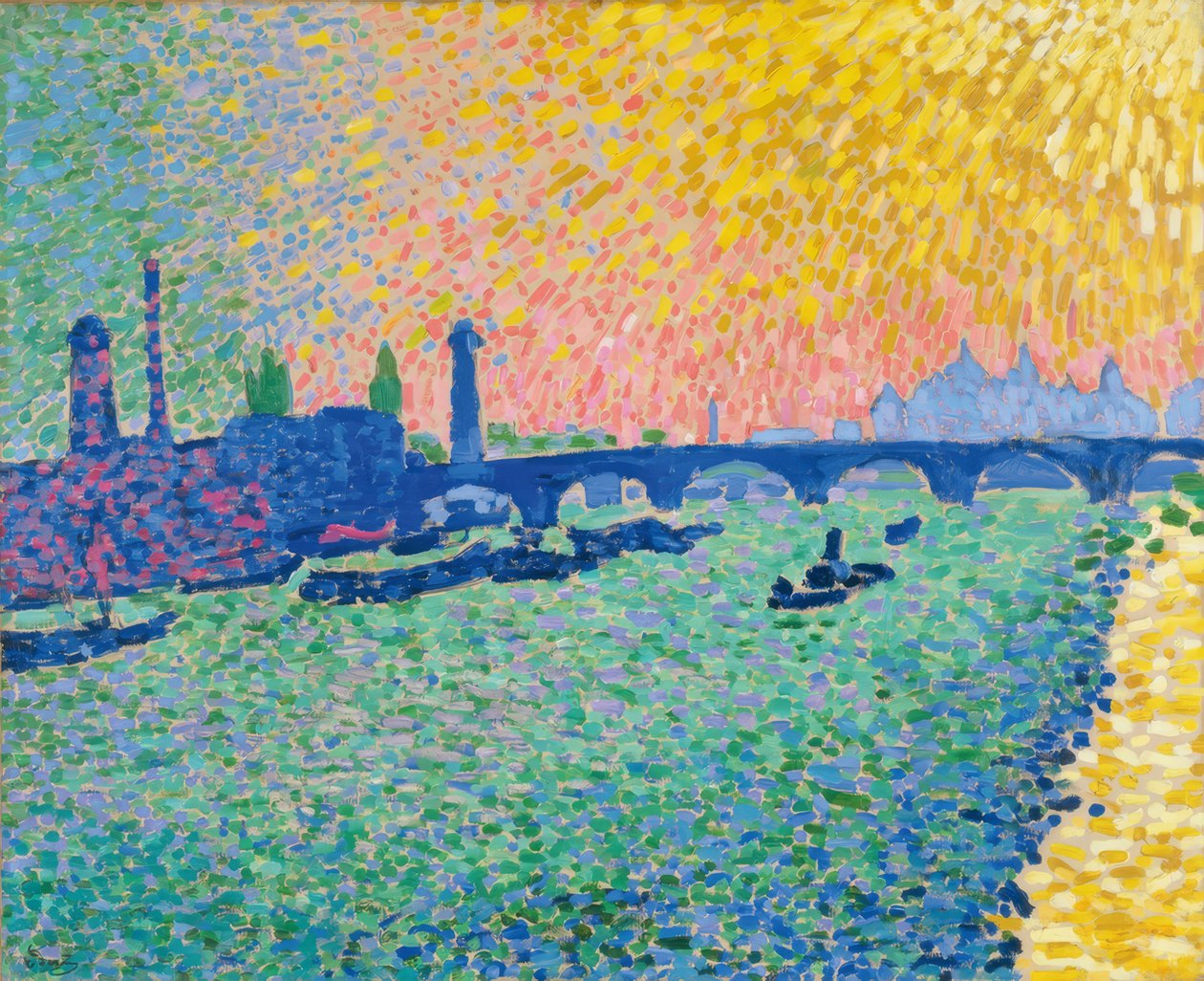 Waterloobrug door Andre Derain