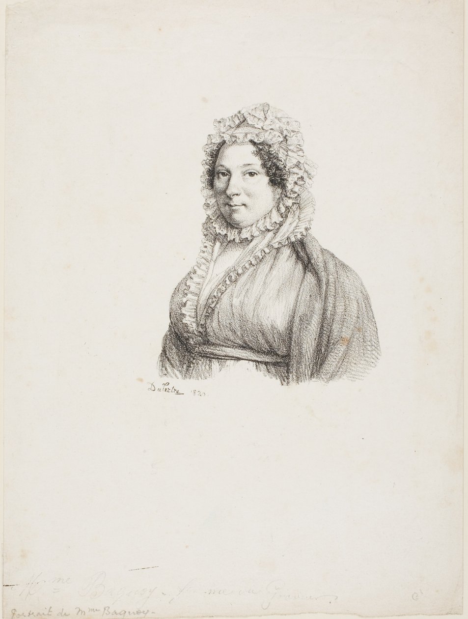 Portret van Madame Baquoy door Andre Dutertre