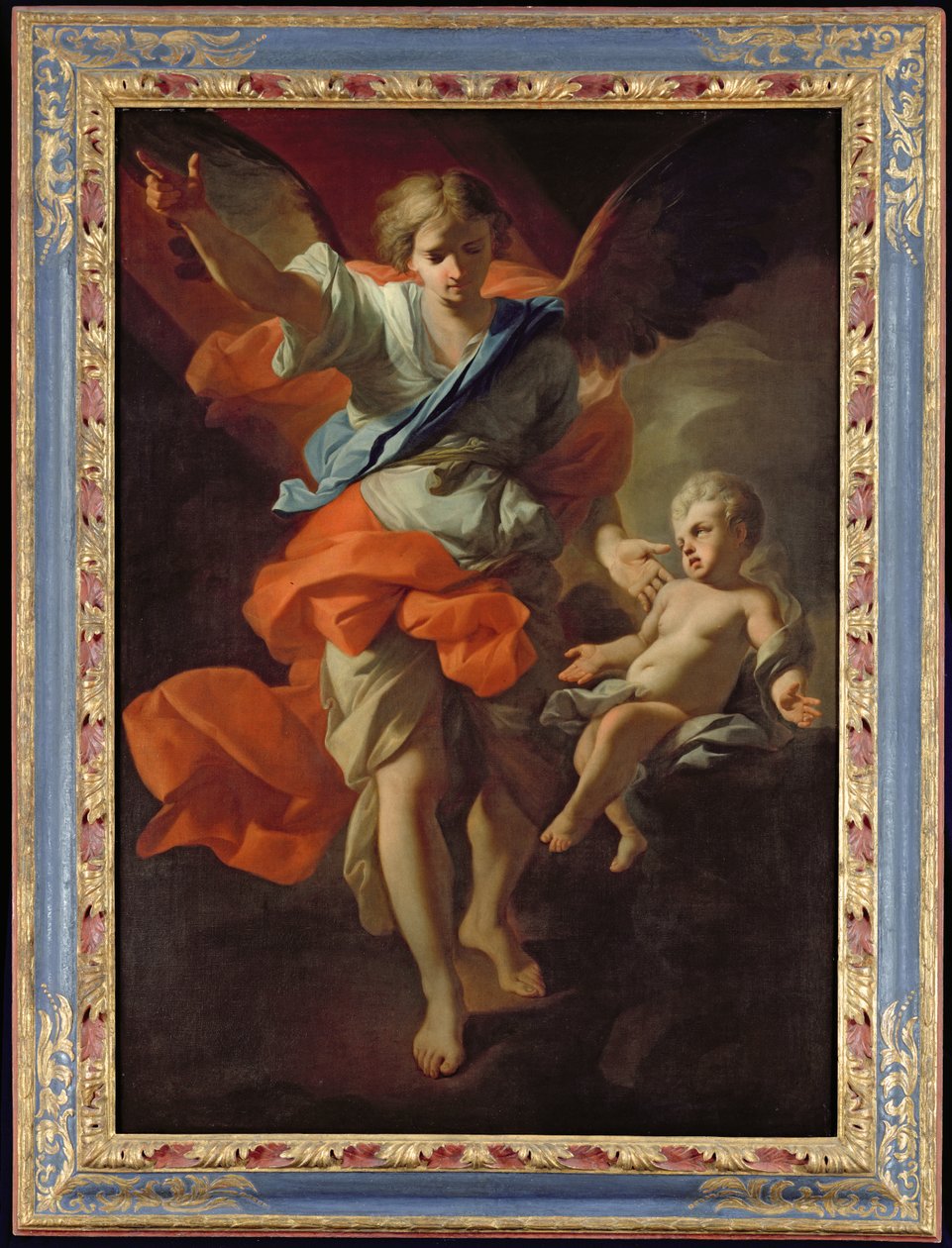 Beschermengel, c.1685-94 door Andrea Pozzo