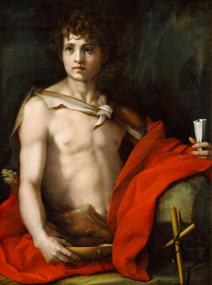 Sint Johannes de Doper door Andrea del Sarto