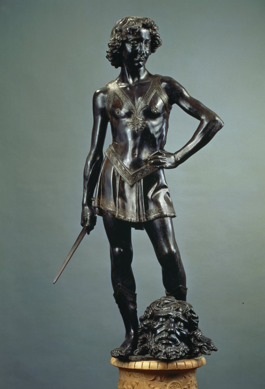 David, c.1470 (brons) door Andrea del Verrocchio