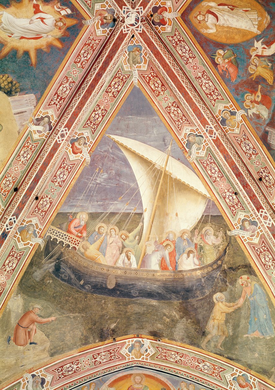 De Boot van Sint Pieter, c.1366-1368 door Andrea di Bonaiuto