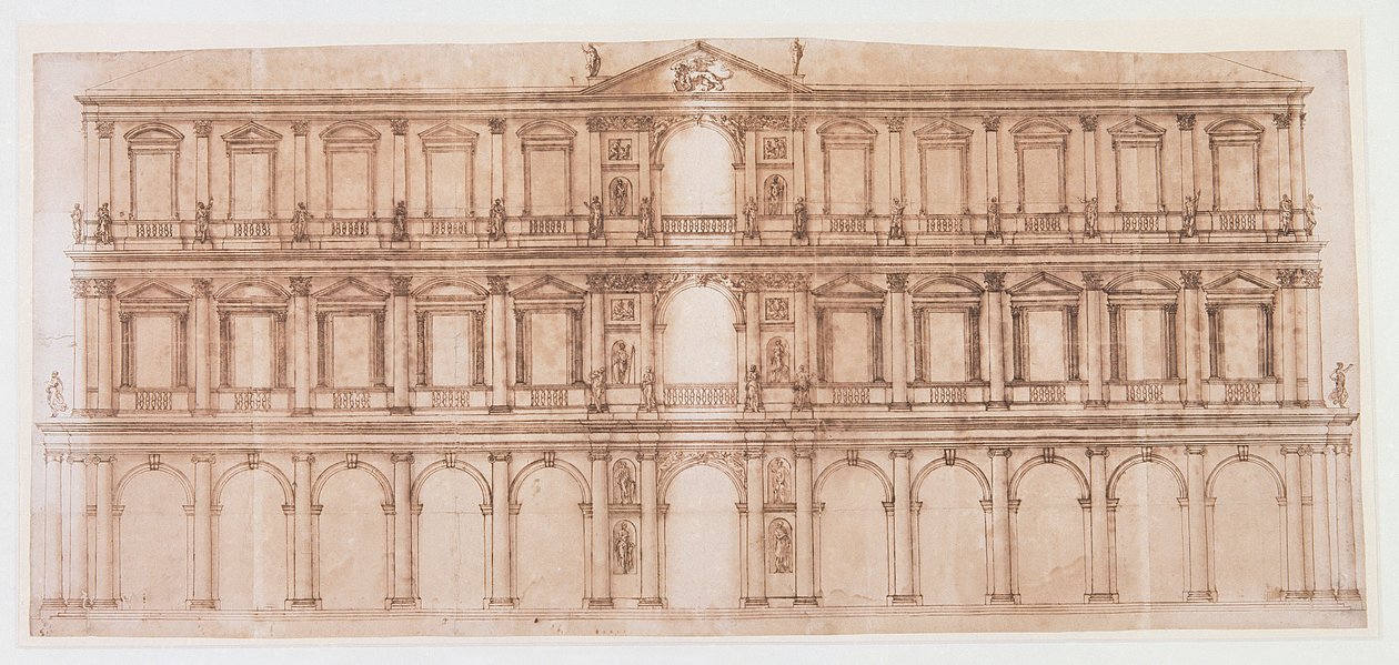 Palazzo Ducale, Venetië door Andrea Palladio