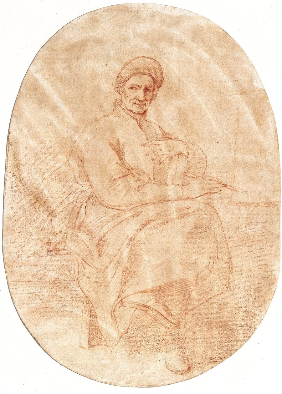 Zelfportret door Andrea Pozzo