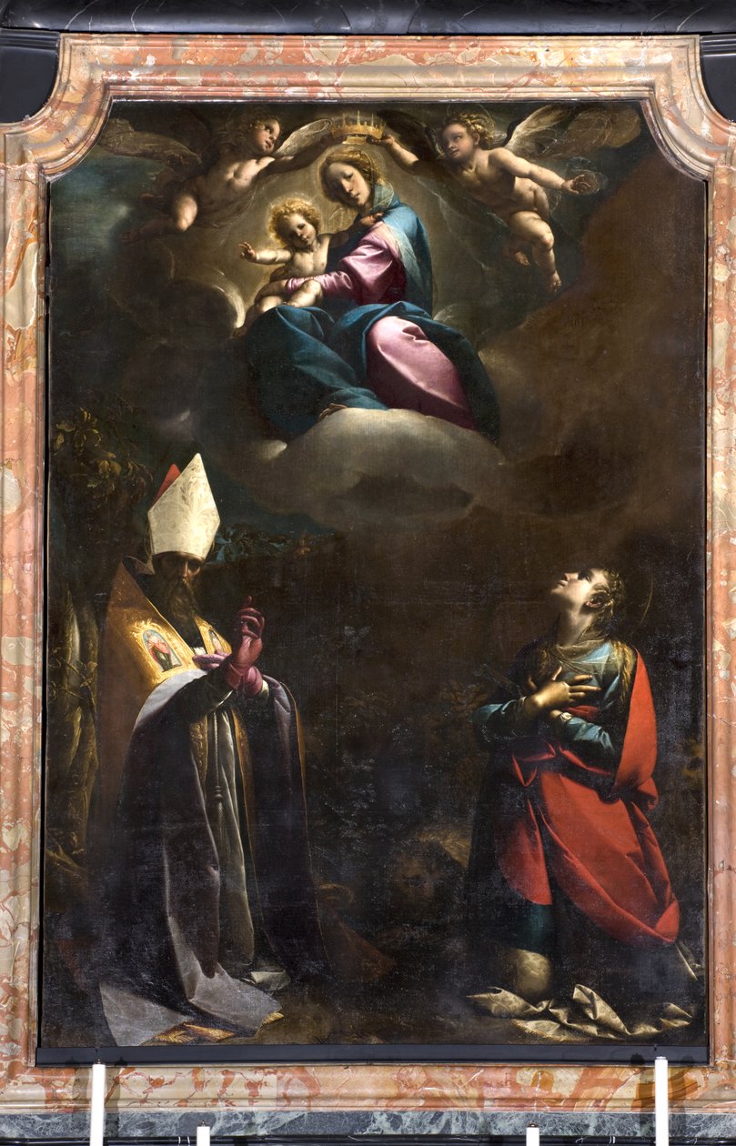 Polyptiek, detail, 1508 door Andrea de Passeri