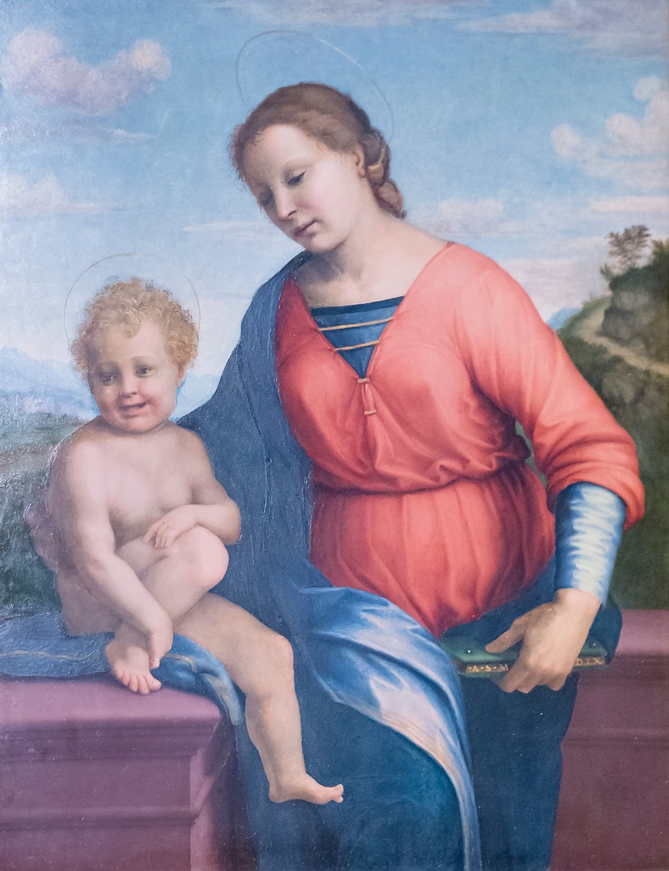 Maagd Maria door Andrea del Sarto