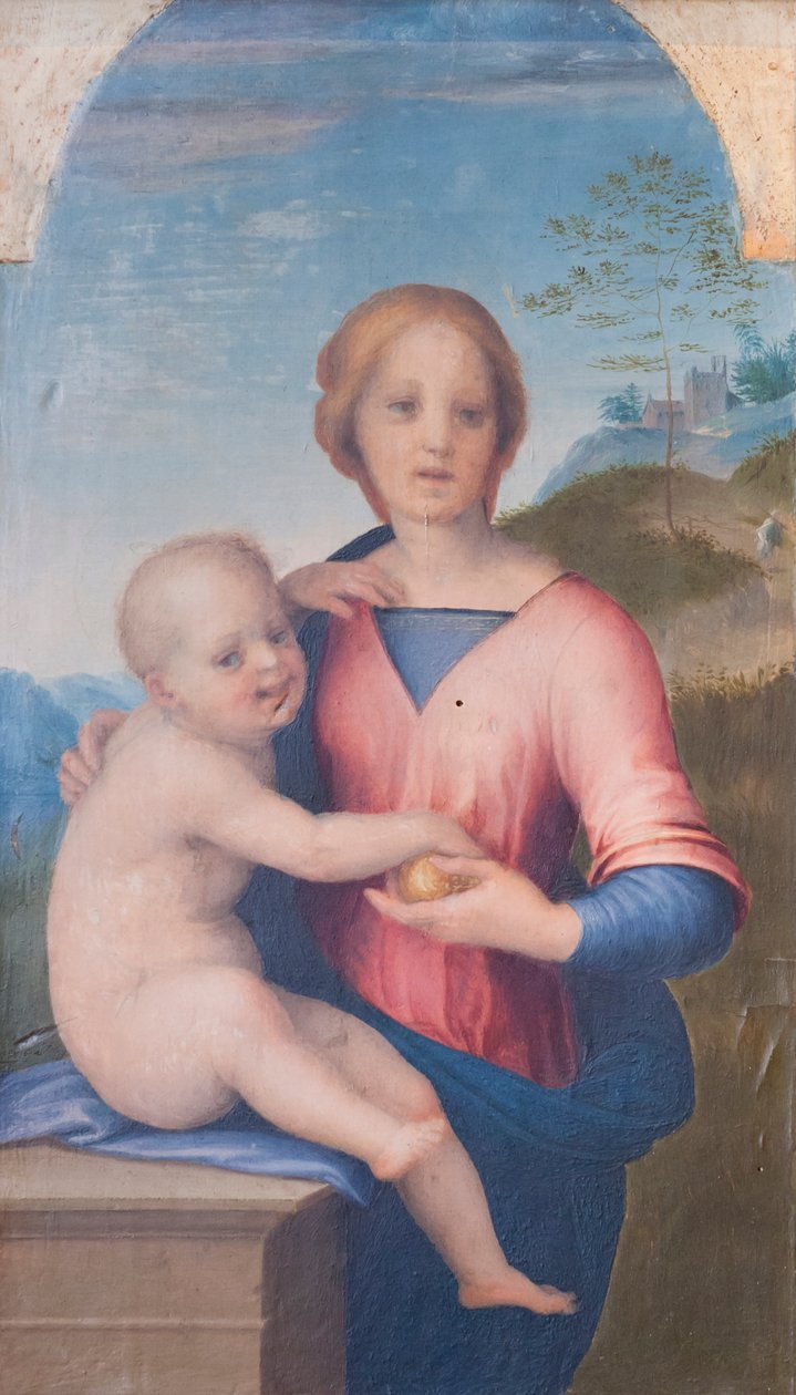 Maagd en Kind door Andrea del Sarto