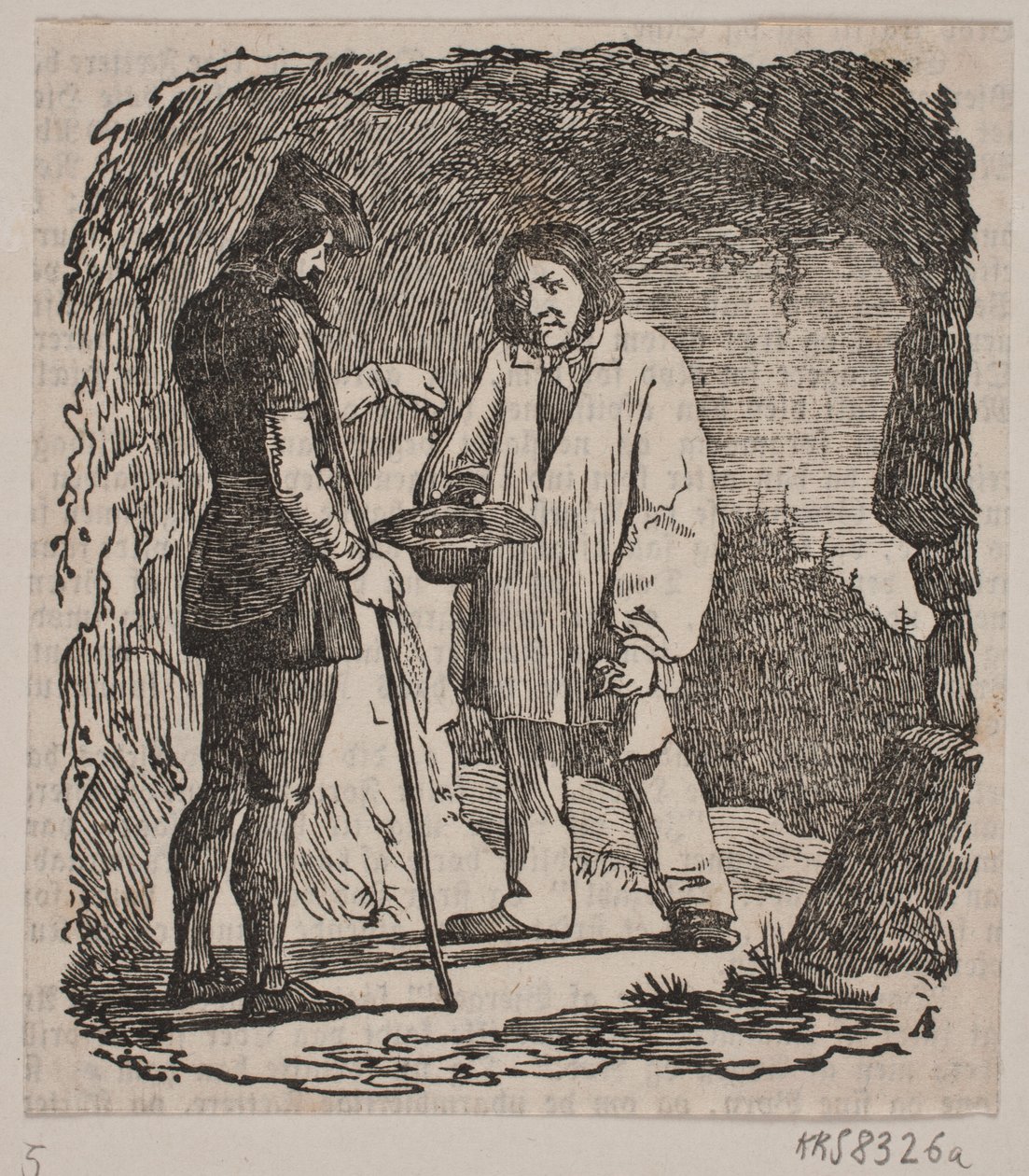 Rübezahl en de boer door Andreas Flinch