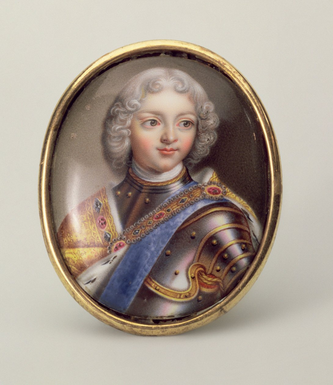 Portret van Peter II, c.1727 door Andrei Grigorievich Ovsov
