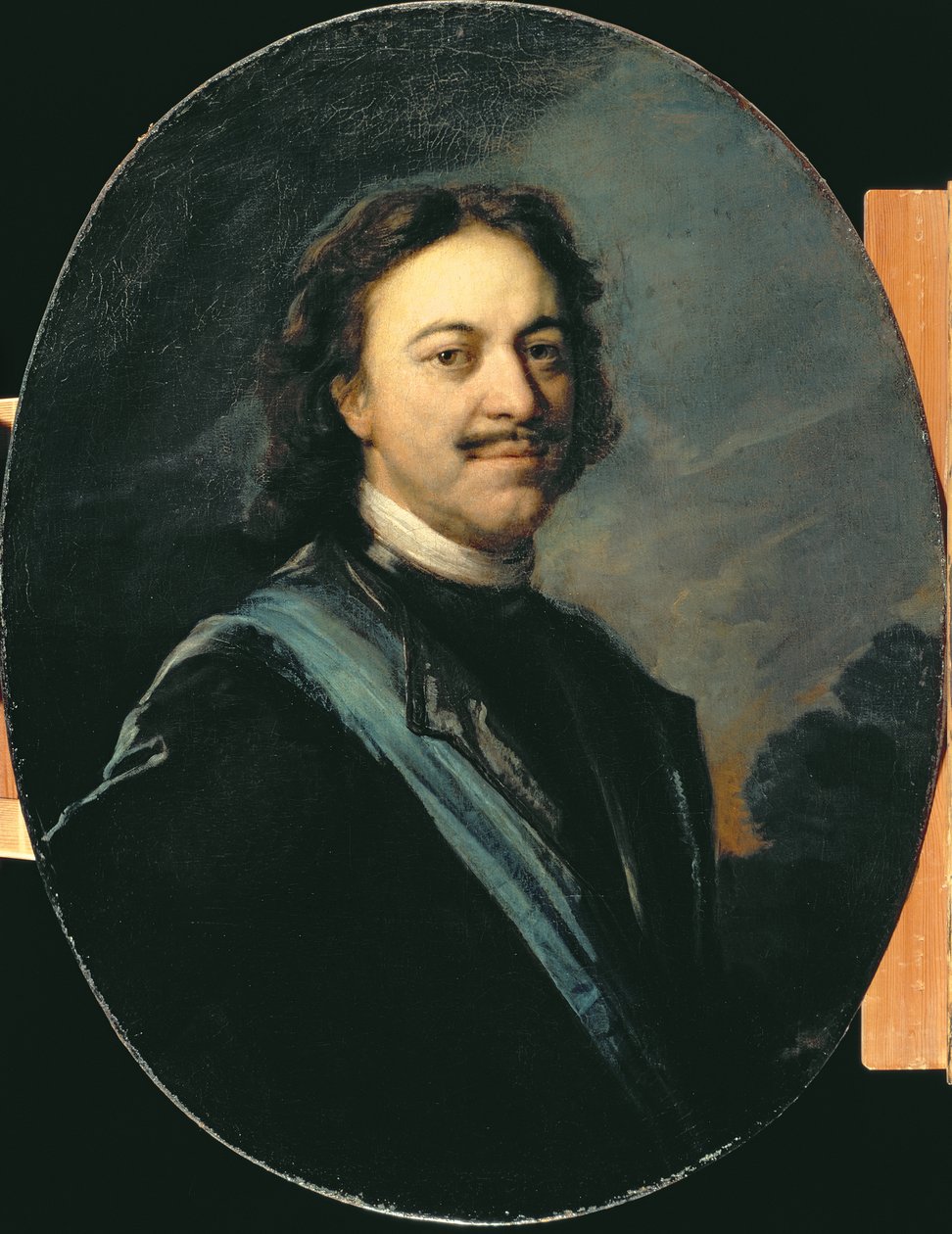 Portret van Peter I, na 1725 door Andrei Matveyev