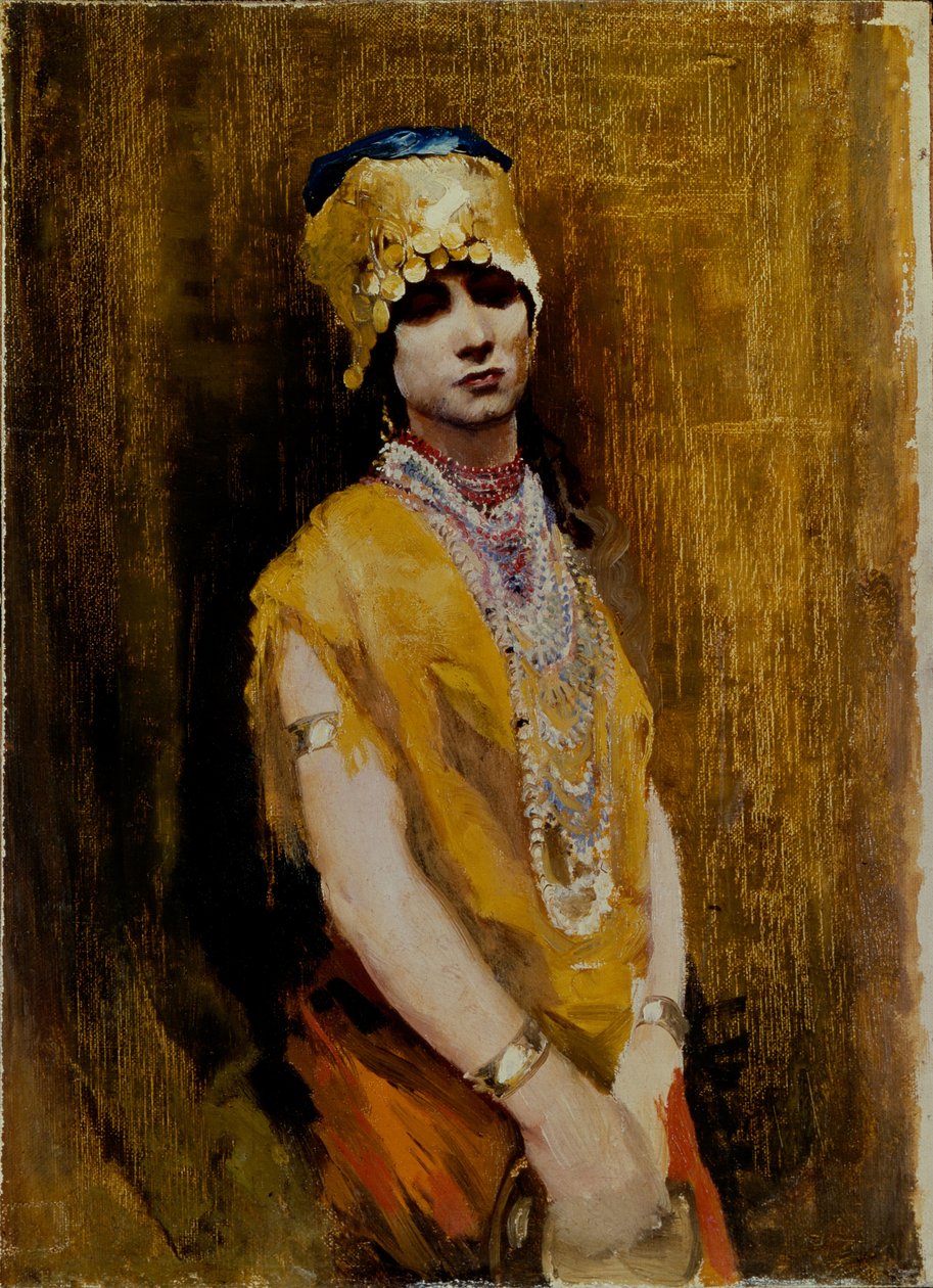 Een danser, Eind 19e eeuw door Andrei Petrovich Ryabushkin