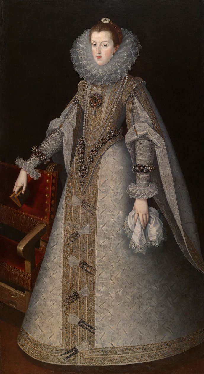 Koningin Margaretha van Spanje door Andres Lopez Polanco