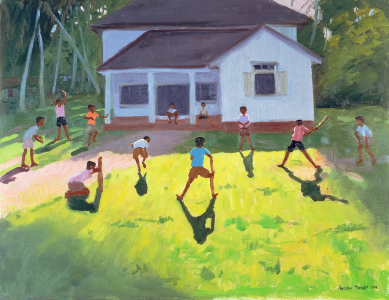 Cricket, Sri Lanka, 1998 door Andrew Macara