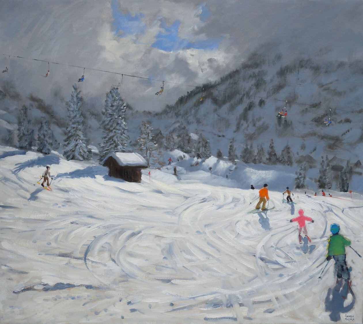 Kitzbuhel, Oostenrijk, 2008 door Andrew Macara