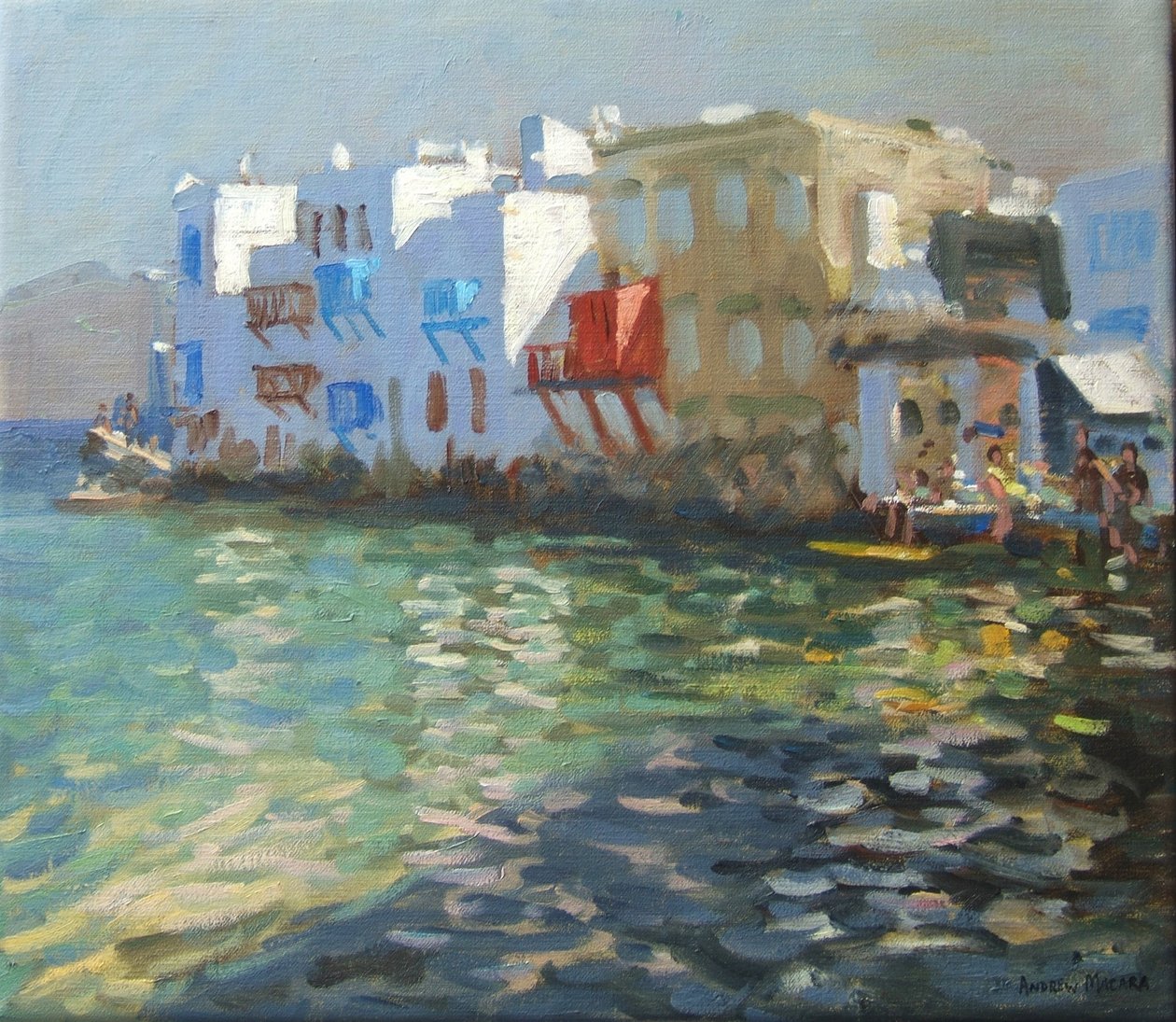 Klein Venetië, Mykonos door Andrew Macara