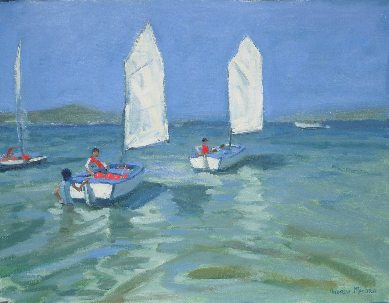 Zeilschool, 2009 door Andrew Macara
