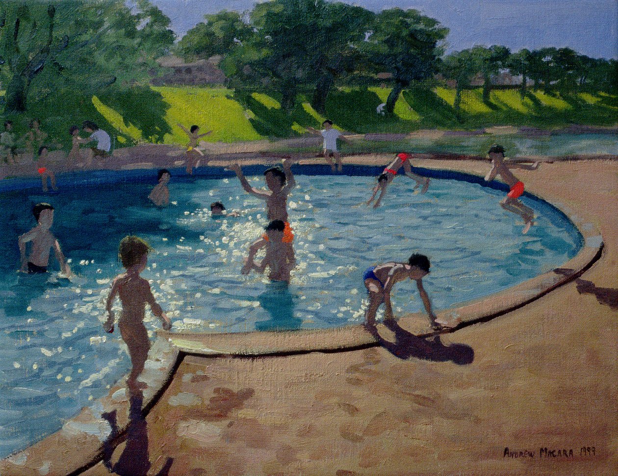 Zwembad, 1999 door Andrew Macara