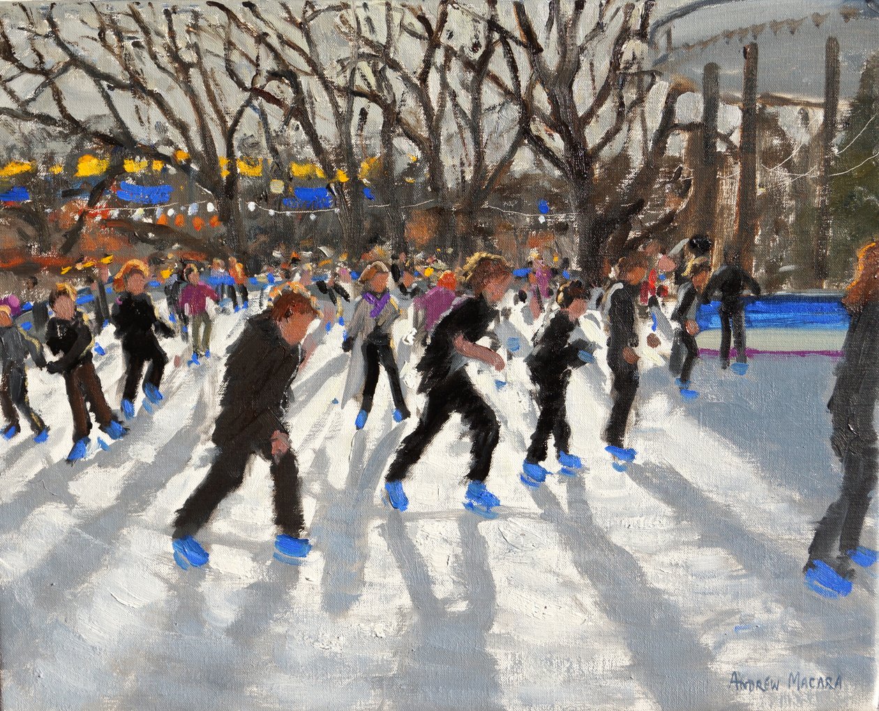 Winter Wonderland, Hyde Park, Londen, 2015 door Andrew Macara