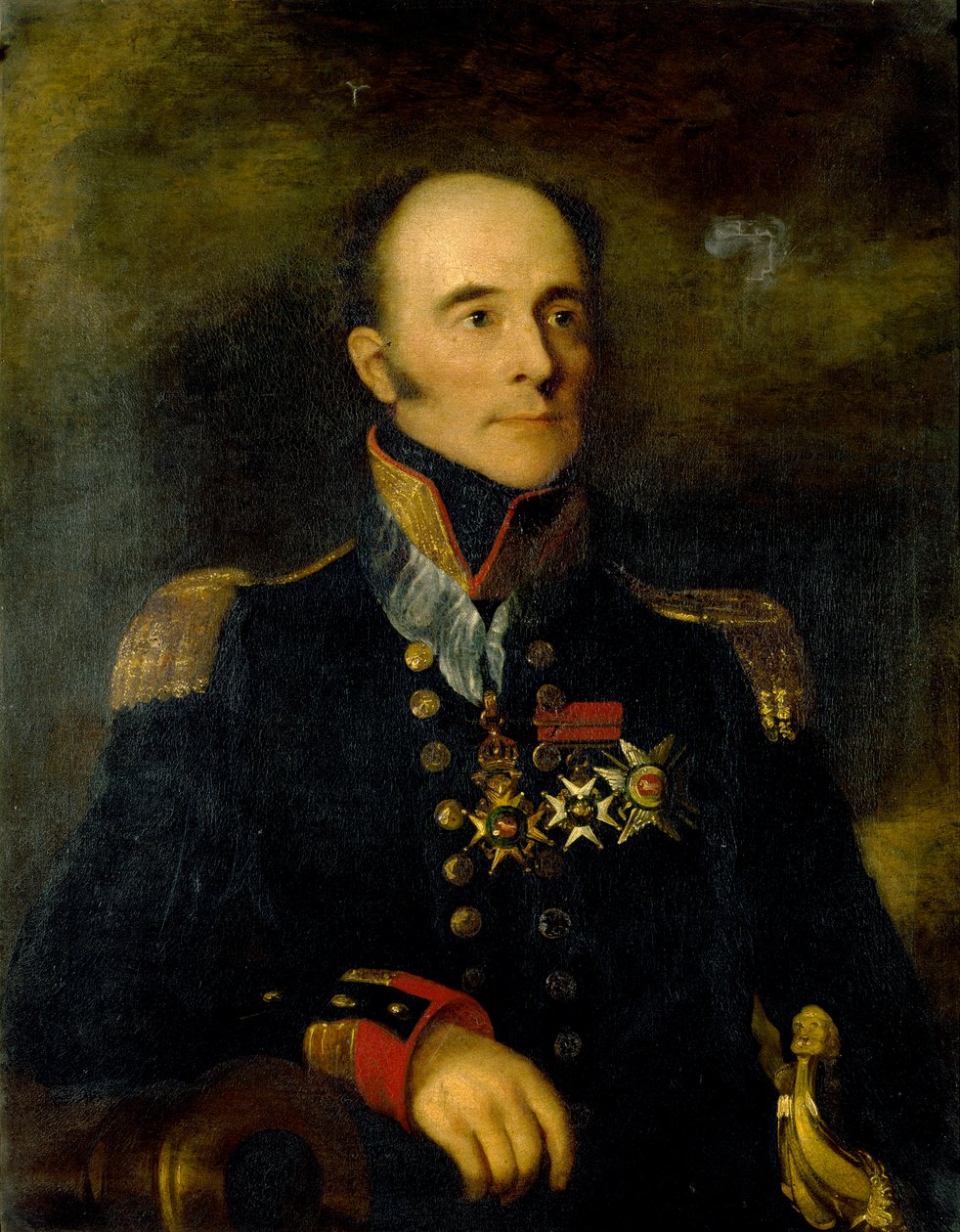 Kapitein Sir Thomas Ussher (1779-1848) door Andrew Morton