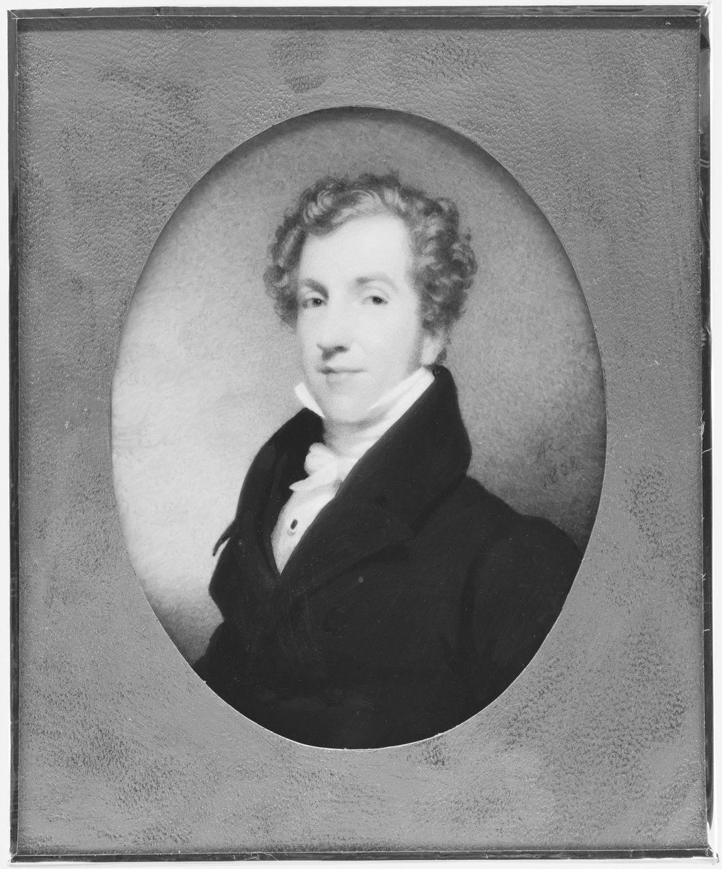 Portret van een man, 1828 door Andrew Robertson