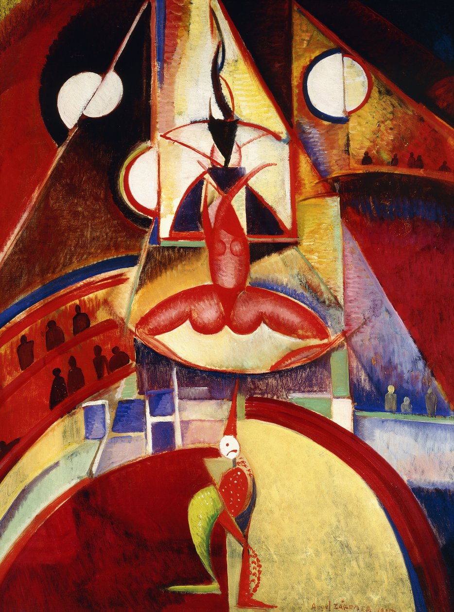 Het Circus door Ángel Zárraga